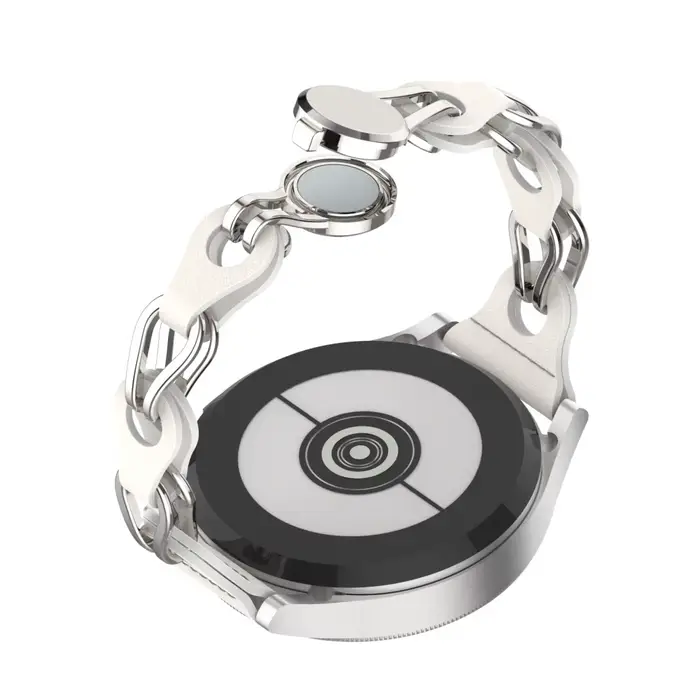 Bracelet chaîne métallique en Silicone