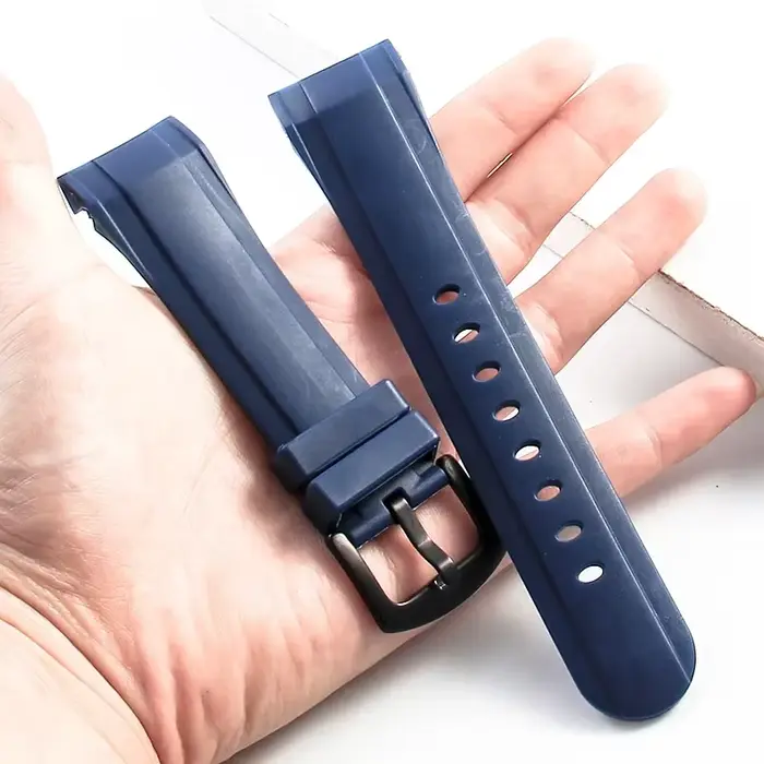 Bracelets de montre en silicone durable pour série de chronométrage de course