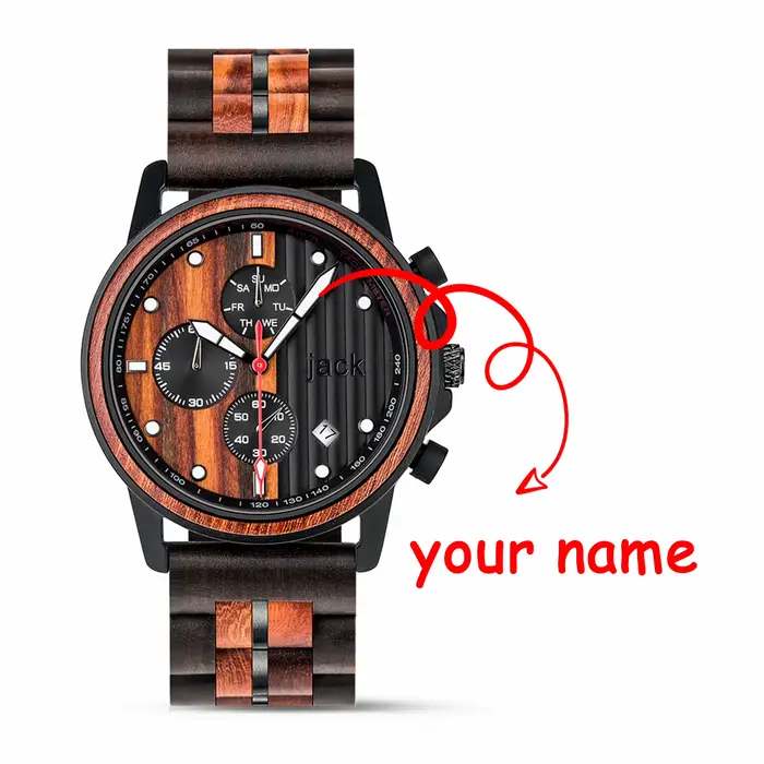 DODO DEER – montre à Quartz en bois naturel