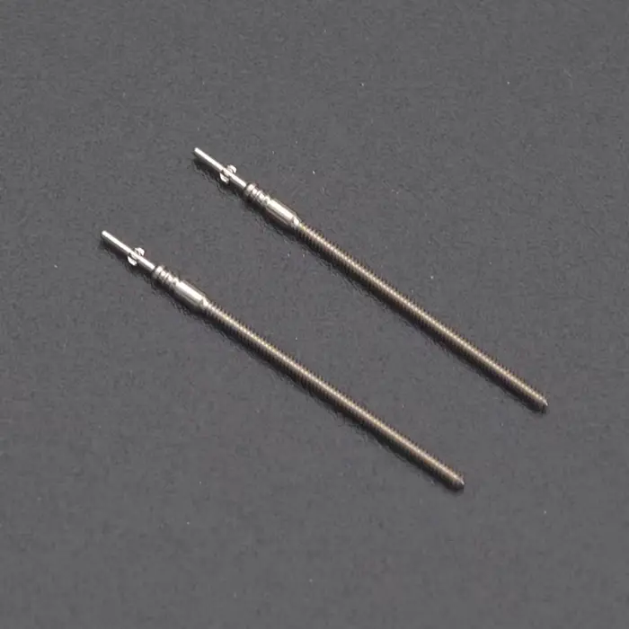 Tiss 1 - Pièces de rechange pour montre - Tige de remplacement en acier inoxydable - Couronne compatible avec les