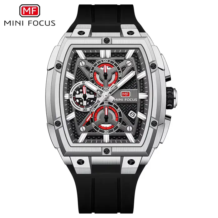 Montre à quartz multifonctionnelle chronographe FOCUS 0602G