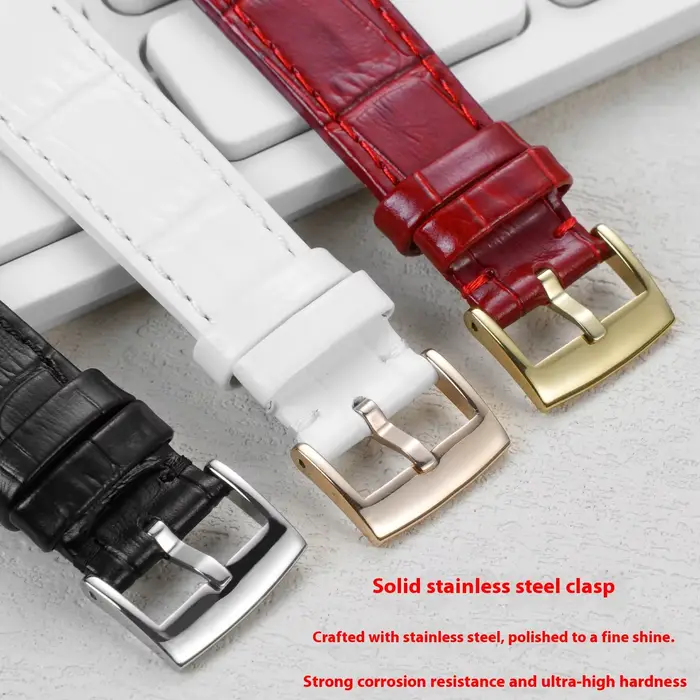 Bracelet de montre en cuir pour femmes