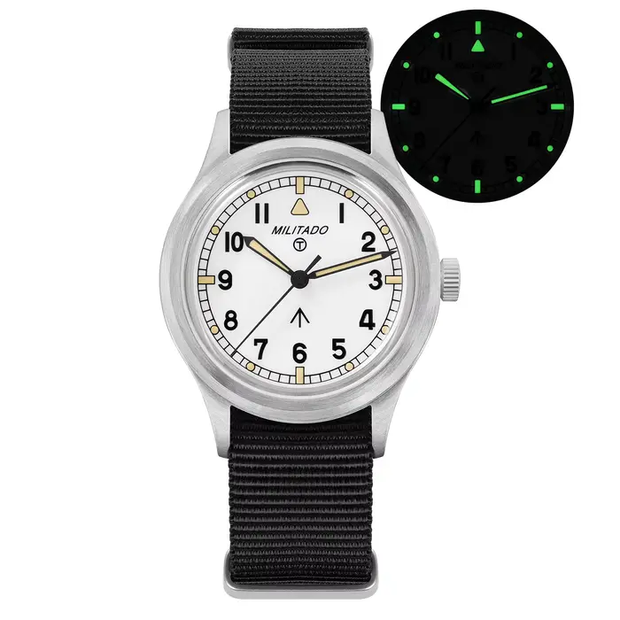 Militado ML22 nouvelle montre-bracelet pour hommes en édition limitée, montre à Quartz Miyota 2035,