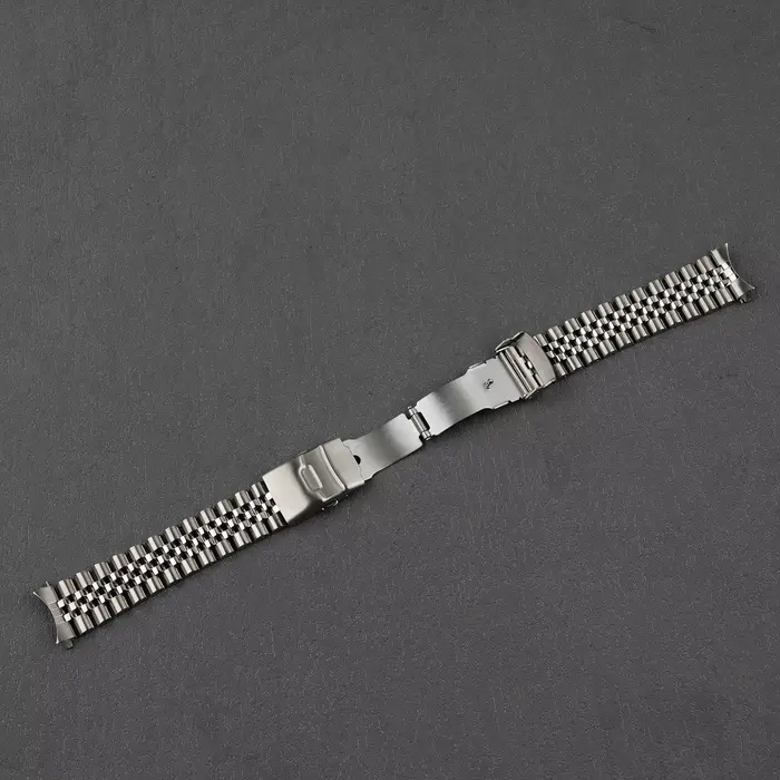 Pour Seiko Presage SSA343 Cocktail Time 20mm argent jubilé acier Bracelet de montre