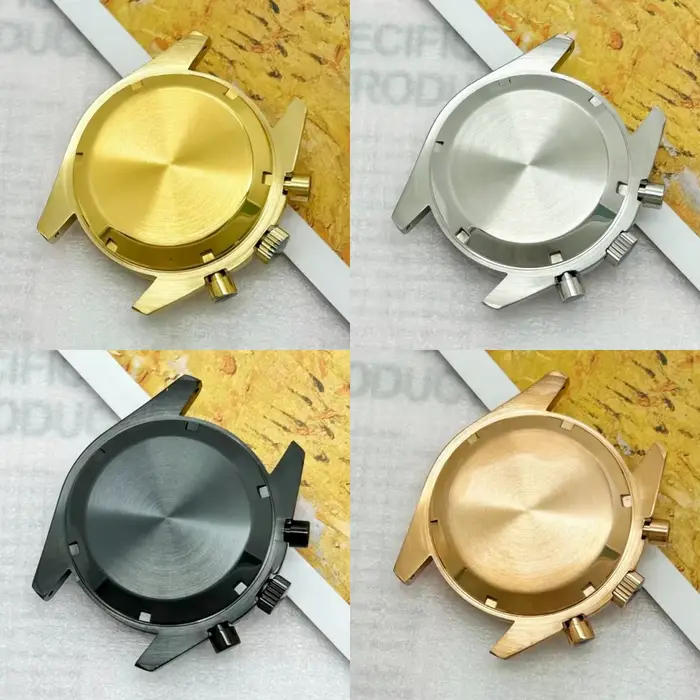 Boîtier de montre chronographe pour homme de 39