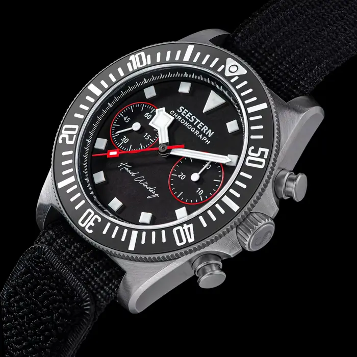 Montre chronographe mécanique Tianjin ST1901 pour homme