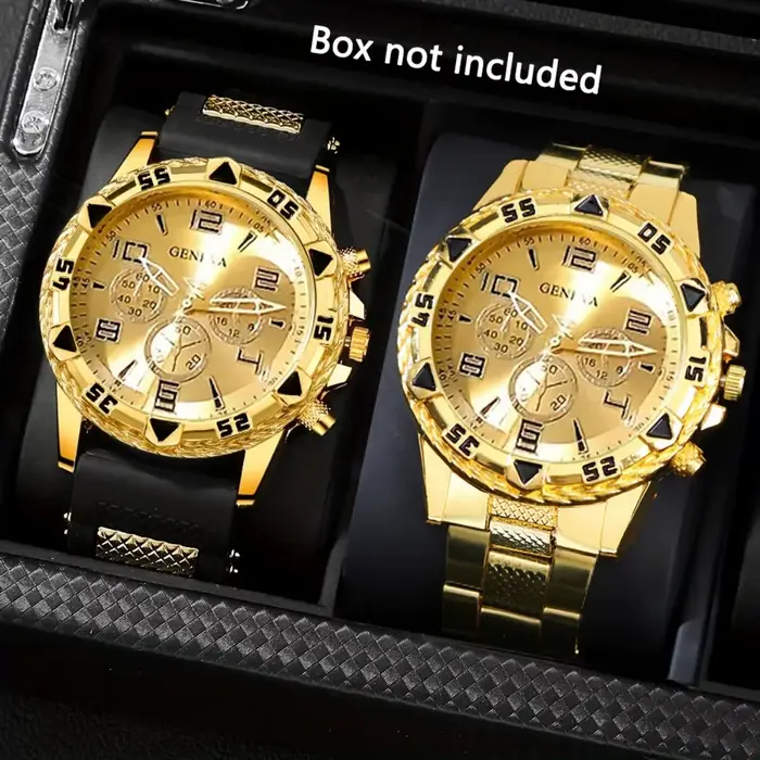 Ensemble de montres à Quartz pour hommes