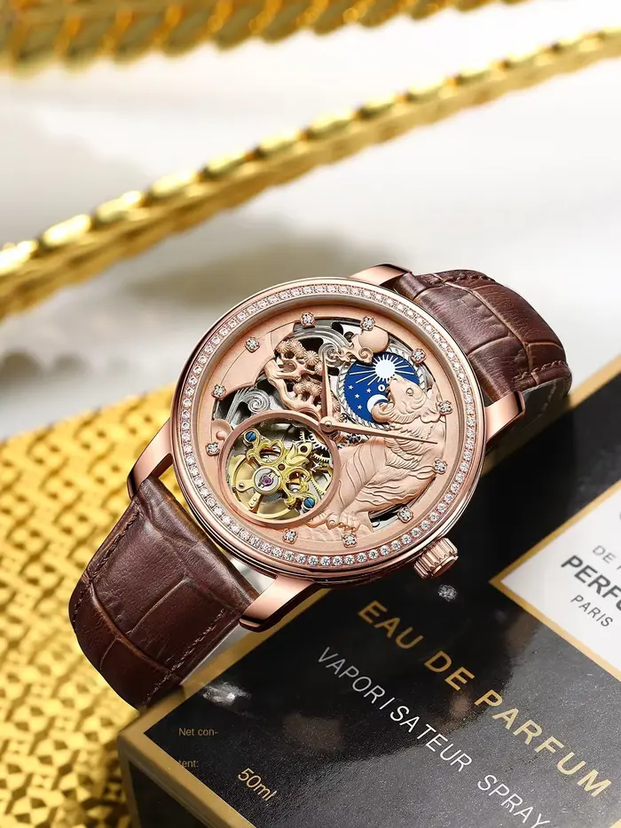 Montres Zodiac Tiger Classic Diamond Super Skeleton Tourbillon