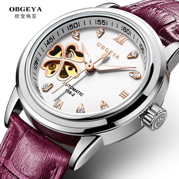 Montres mécaniques automatiques pour femmes