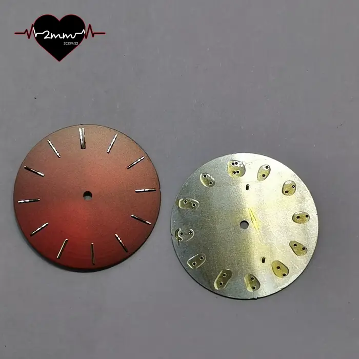 Cadran de montre soleil 32mm argent violet rouge or bleu noir pour mouvement Miyota 2035 occassions spéciales femmes
