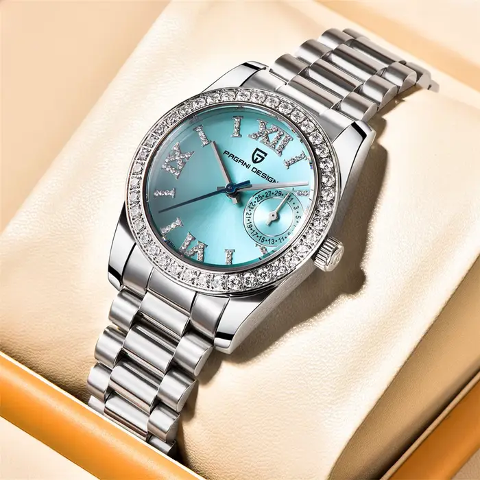 PAGANI uco-Montre-bracelet à quartz étanche pour femme