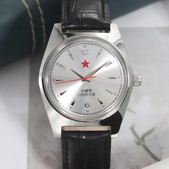 Montre mécanique classique pour homme 36MM, à remontage manuel, étanche 7120, montre chinoise pour h