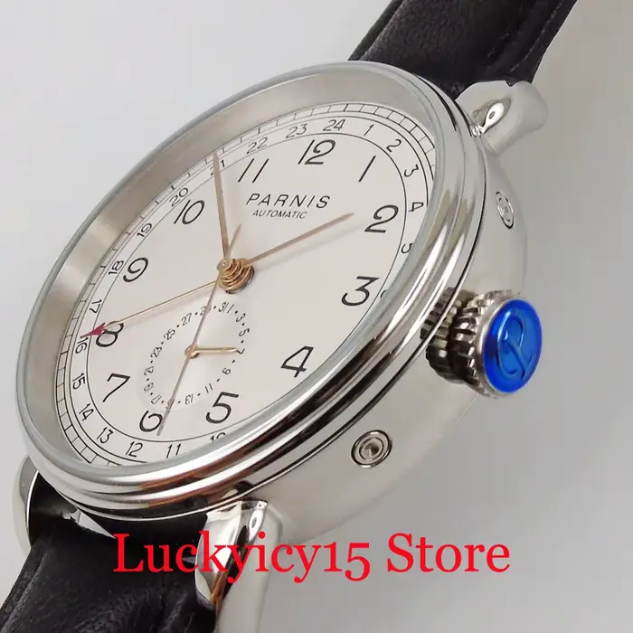 Montre-bracelet pour homme PARNIS ronde GMT