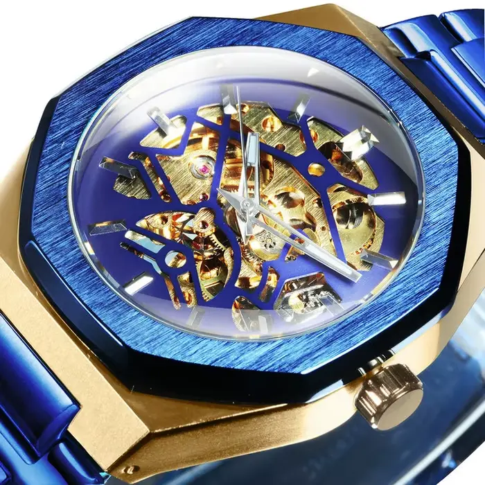 WINNER mode hommes montres haut de gamme montre mécanique de luxe pour hommes montres décontractées 