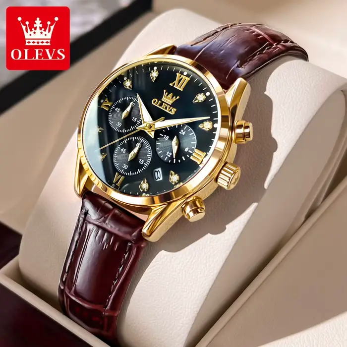 OLEVS 5523 montre pour femme mode décontracté Original bracelet étanche lumineux montre-bracelet mul