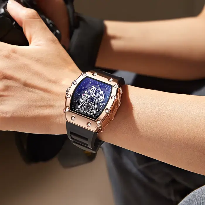 Montre WLISTH à Quartz Style Sportif et Casual pour Hommes Occasions Spéciales Activités Physiques Résistante à L'eau