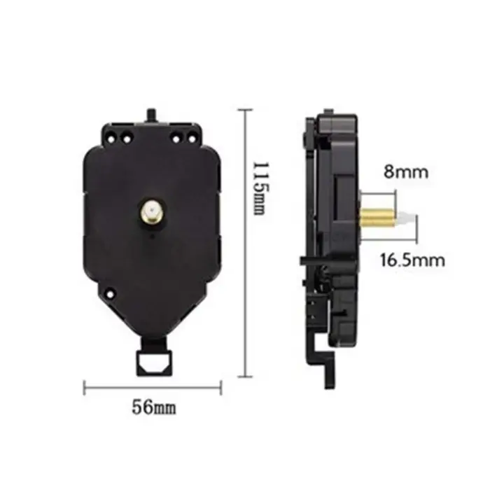 Pendule horloge mouvement moteur cintre