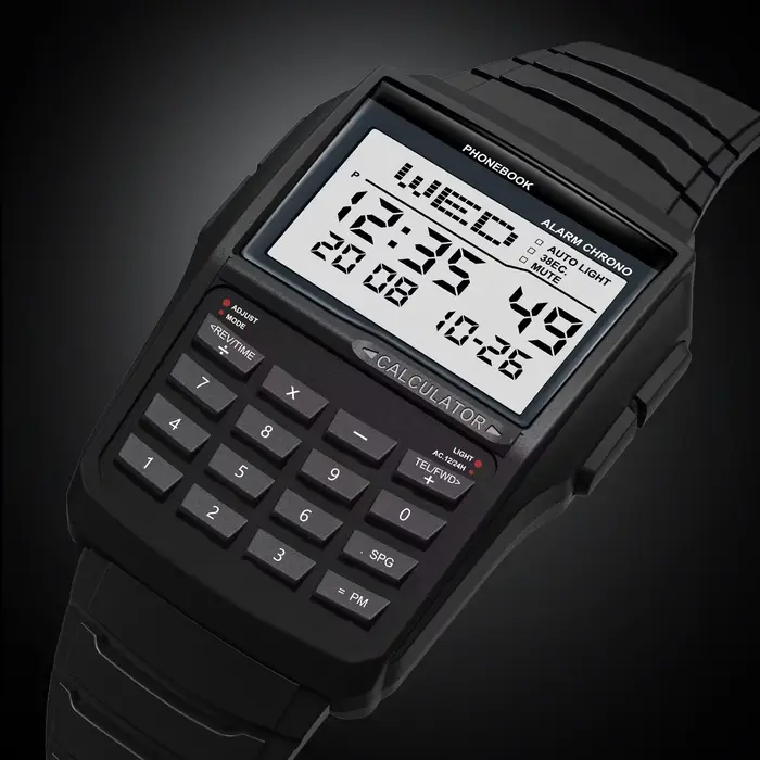 Montre Calculatrice Multifonctionnelle Homme 2026