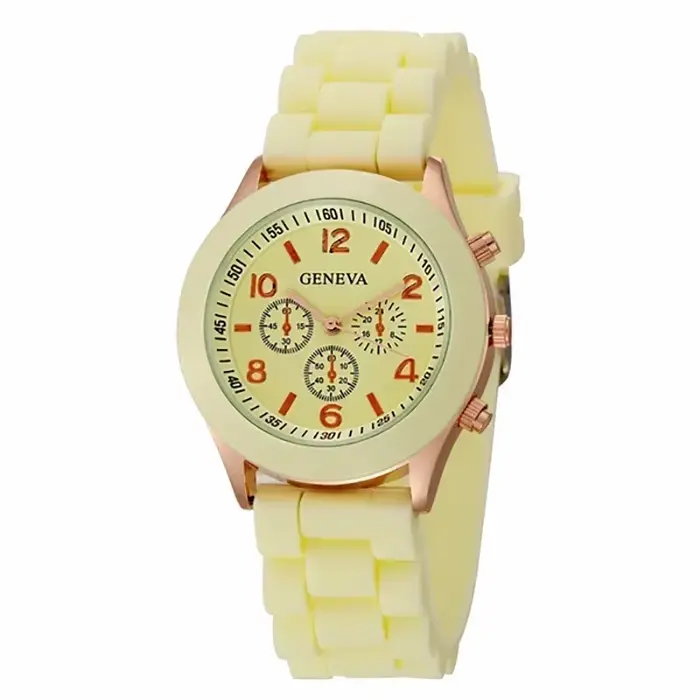 Montres pour femmes, nouvelle mode, marque de luxe, bracelet en Silicone, montre-bracelet à Quartz pour femmes, Relogio Feminino Zegarki