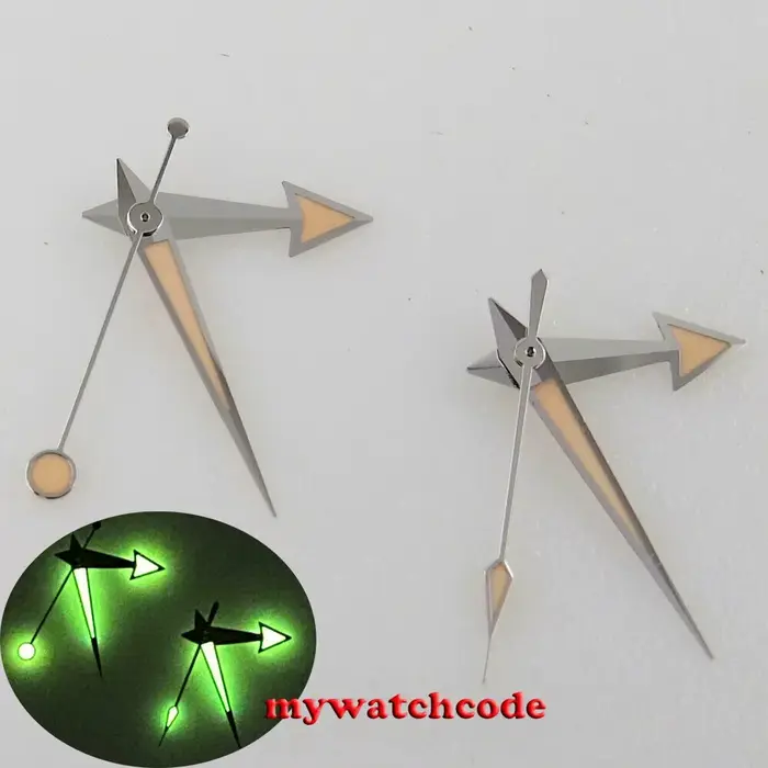 Aiguilles de montre LUME Lollipop Orange