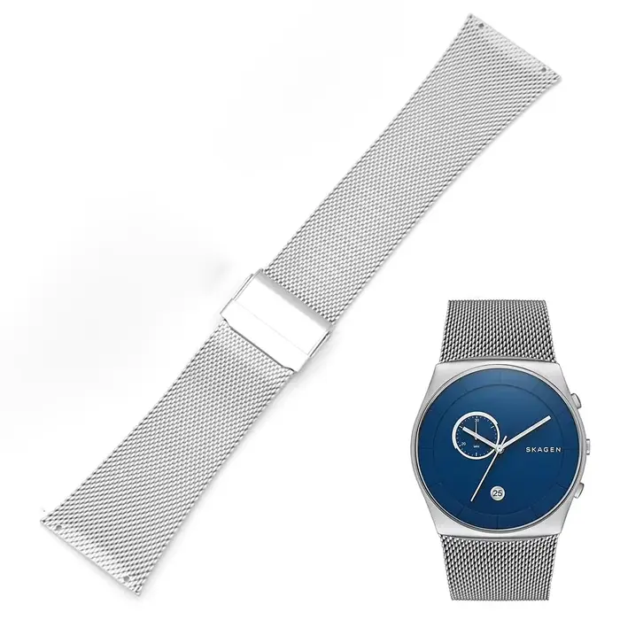 Bracelet de rechange pour montres Skagen pour hommes, 30mm, avec vis