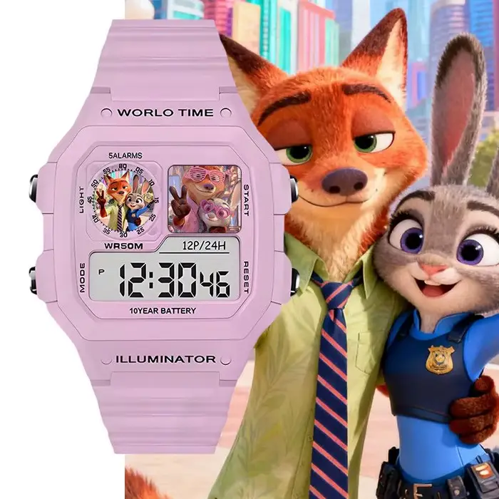 Montre numérique Zootopia Judy Nick