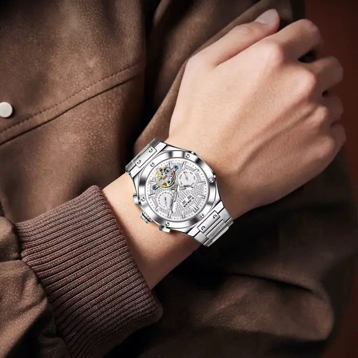 Montre mécanique automatique pour homme