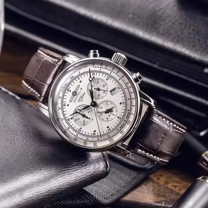 Nouvelle montre-bracelet automatique Zeppelin 2026 avec date