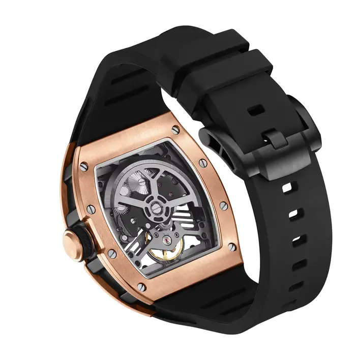 Montres mécaniques de marque DG pour hommes