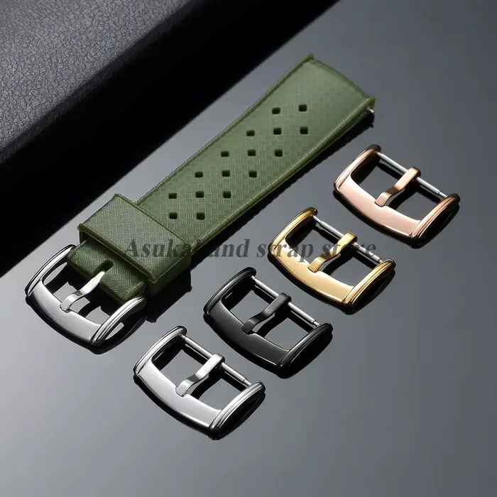 1 pièce Boucle de montre universelle en métal argenté