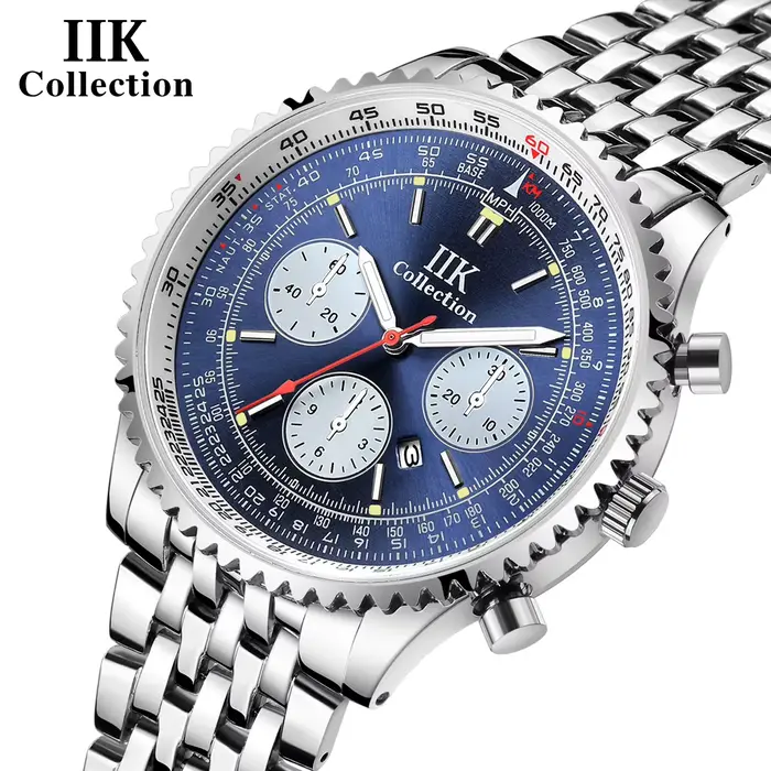 Montre Homme Originale 2026 Classique Multifonction en Acier Inoxydable Automatique avec Date