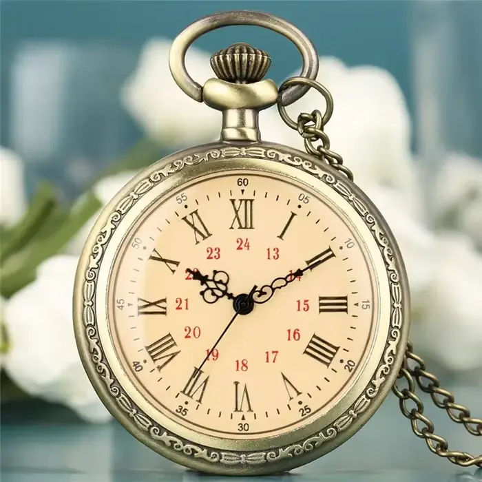Montre de poche à chiffres romains