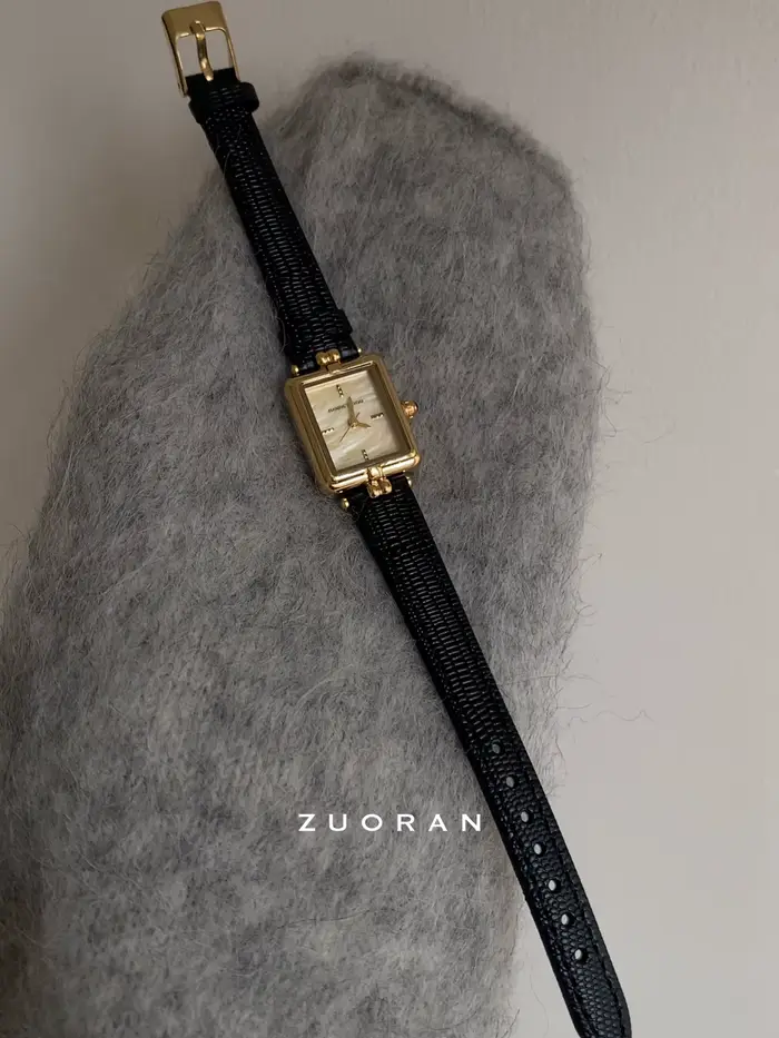 Montre en or tempérament à la mode antique haute qualité montre élégante montre à quartz pour femme 