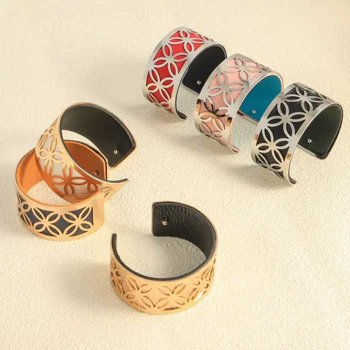Georgette – Bracelet en cuir Interchangeable Double face pour femmes