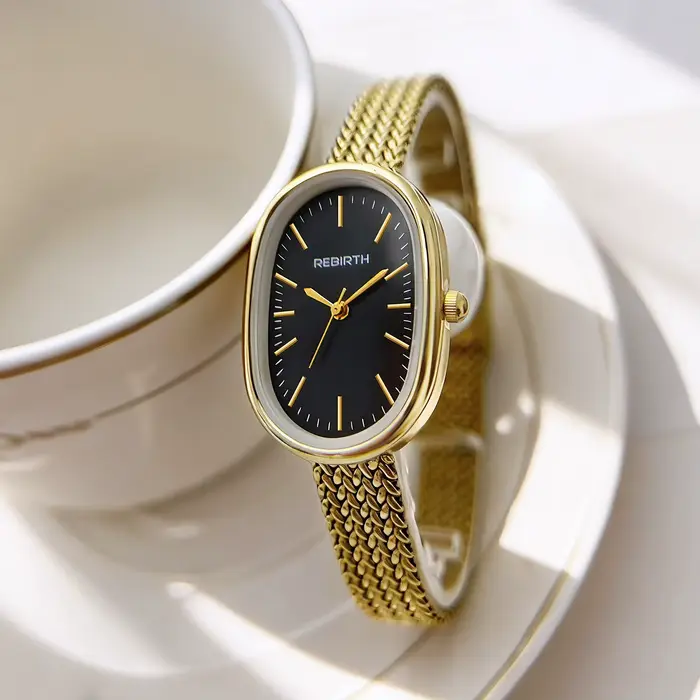 Montre à quartz simple et élégante pour femme, idéale pour un usage quotidien