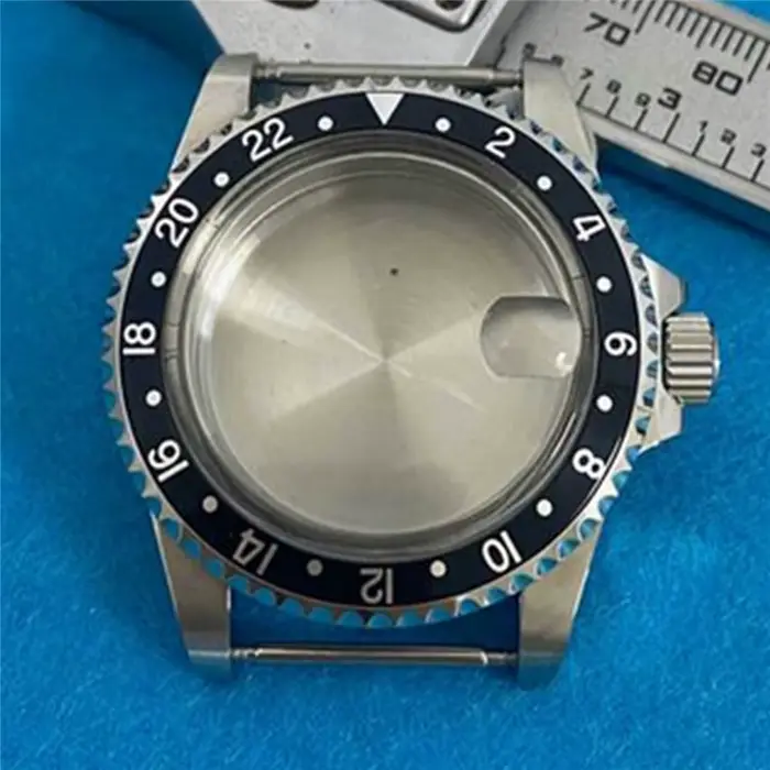 Boîtier de Montre Rétro pour Homme, Étanche, en Acier Inoxydable, Miroir Acrylique, pour NH34 NH35 N