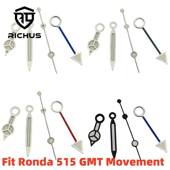 RICHUS Ronda 515 GMT aiguilles de montre argent