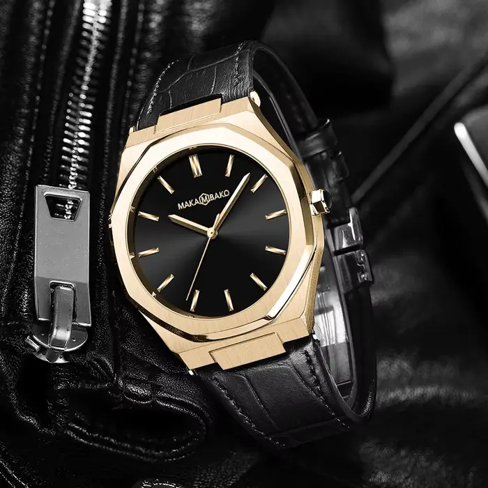 Montre d'affaires homme VA VA VOOM mouvement Miyota 2035 résistante à l'eau pour hommes occasions spéciales quartz élégante robuste à offrir