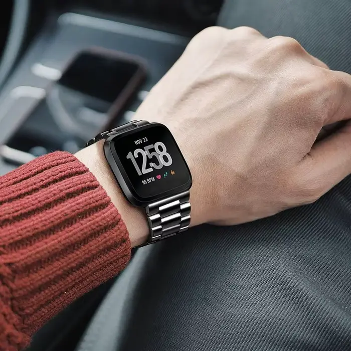 Bracelet de rechange en acier inoxydable pour montre intelligente