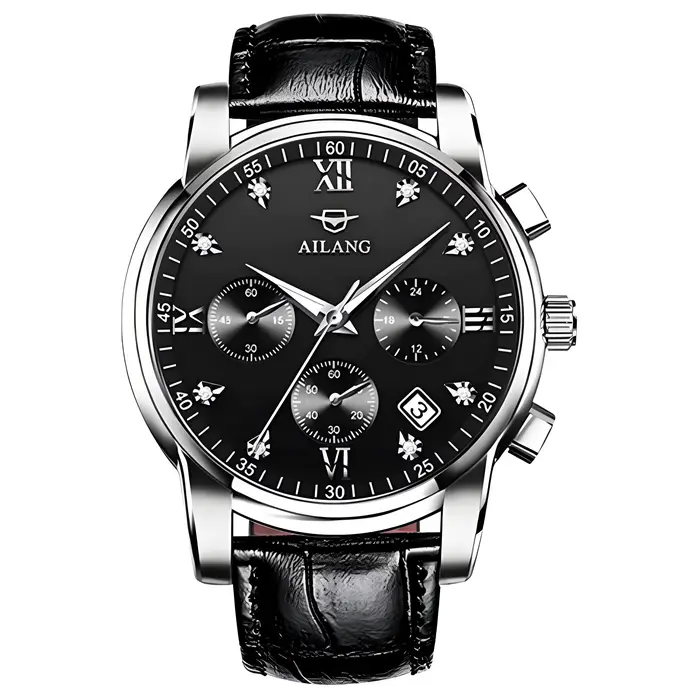 Black Friday vente chaude remise joli chronographe Couple montres AILANG correspondant ensemble étanche lumineux multi-fonctionnel