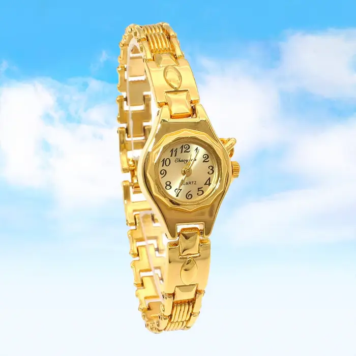Montre-bracelet Vintage Ultra Mince Pour Femmes Élégante Et Mignonne Avec Boîtier En Acier Inoxydable Occasions Spéciales Blanc Bleu Or Rose Rouge Violet Noir