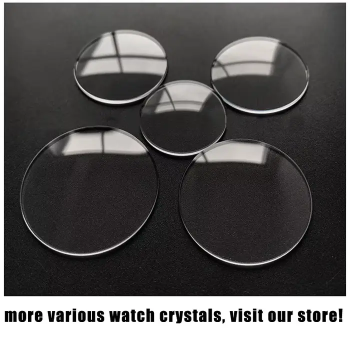 Cristaux minéraux DAHASE verre trempé ultra mince pour réparation et personnalisation de montres occassions spéciales et quotidiennes