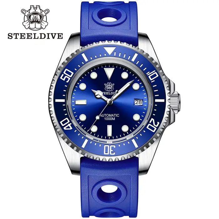 SD1964 STEELDIVE 1000M étanche 45.4MM grande montre fantôme d'eau pour hommes Super BGW9 montre de p