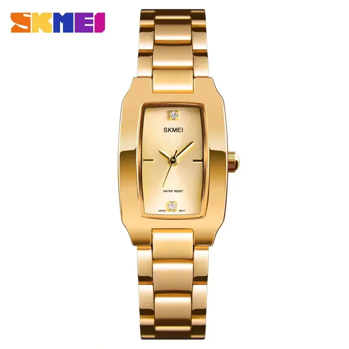 Montre Luxe pour Femmes Acier Inoxydable Quartz Étanche Occasions Spéciales Activités Sportives
