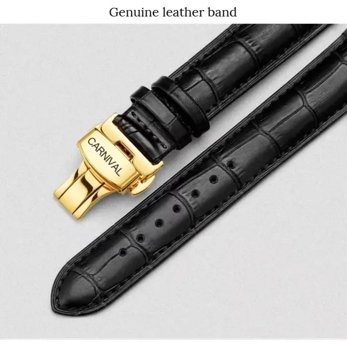 Montre mécanique étanche et lumineuse pour homme