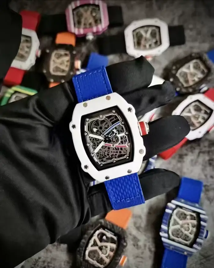 Nouvelle montre à quartz ultra-fine de luxe RM de haute qualité 2026