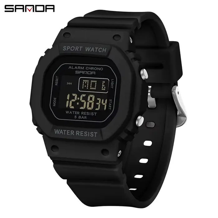 SANDA garçons filles LED montre numérique enfants montre de sport pour montre électronique étanche e