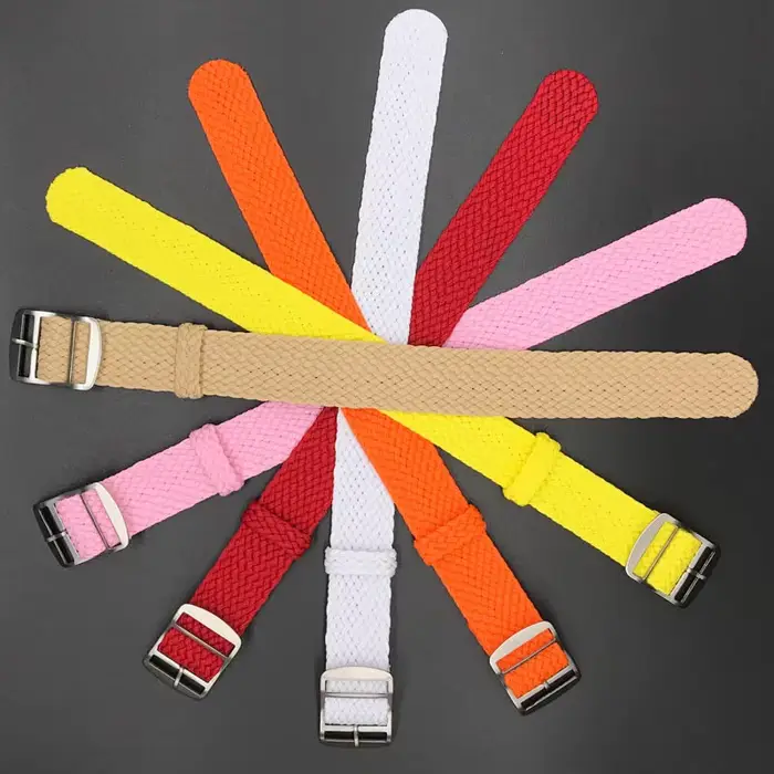 Perlon Bracelet de montre en Nylon tissé