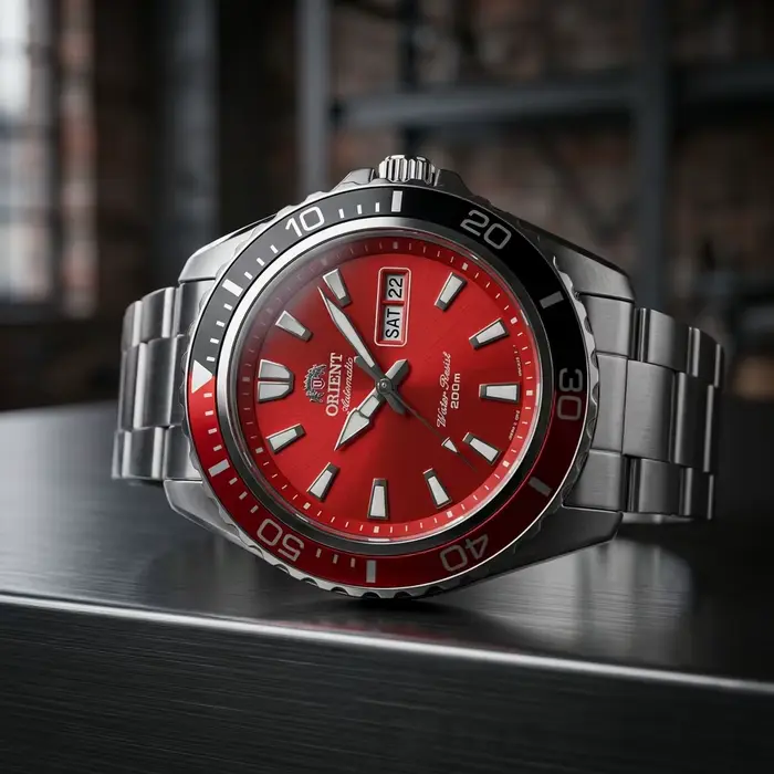 Montre de plongée Orient 200M étanche pour homme