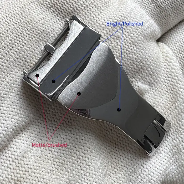 Fermoir de bracelet de montre 18mm pour bracelet Tudor